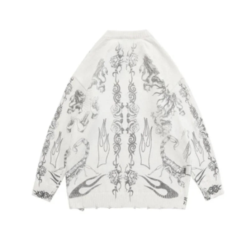 Cotton Embroidery Pullover High Quality Design Sweater For Men