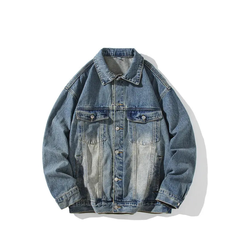Spring Autumn Denim Jacket Men