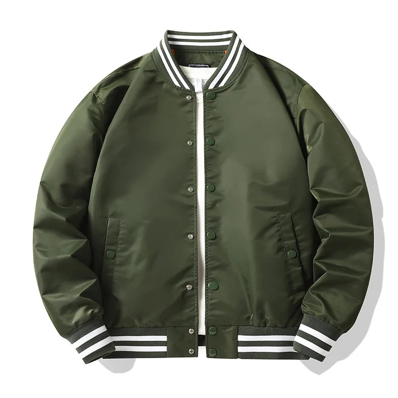 Casual Pilot Ins Bomber Baseball Jacket