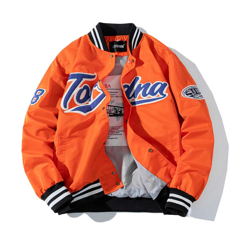 Hip Hop Baseball Jacket