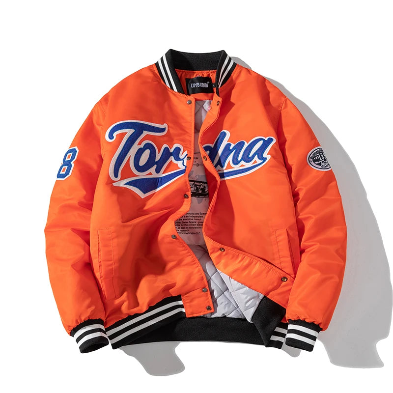 Hip Hop Baseball Jacket