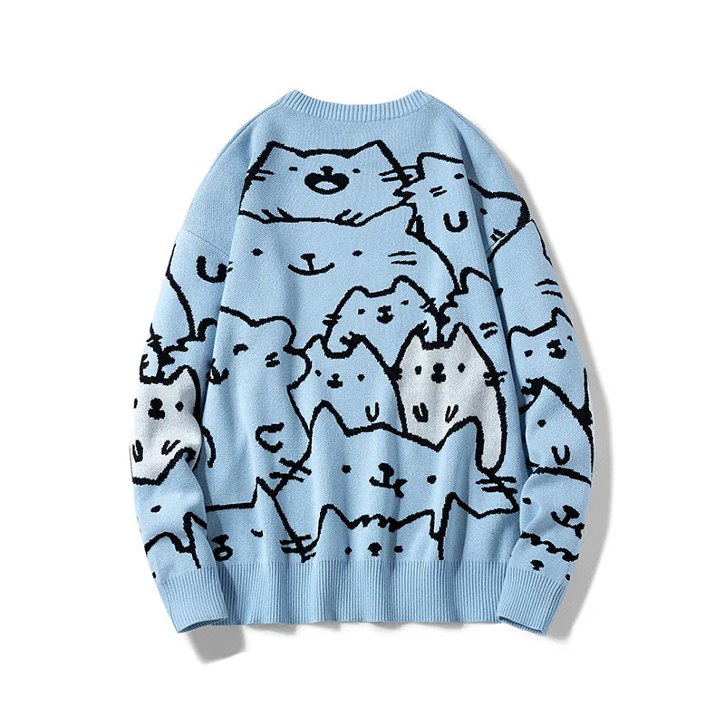 Autumn Cotton Anime Sweaters