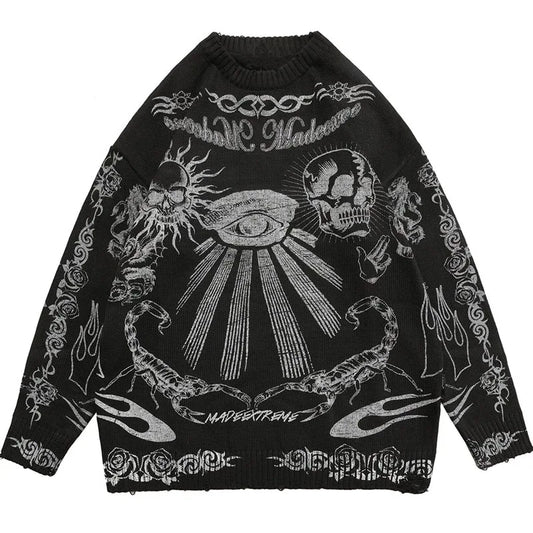 Cotton Embroidery Pullover High Quality Design Sweater For Men