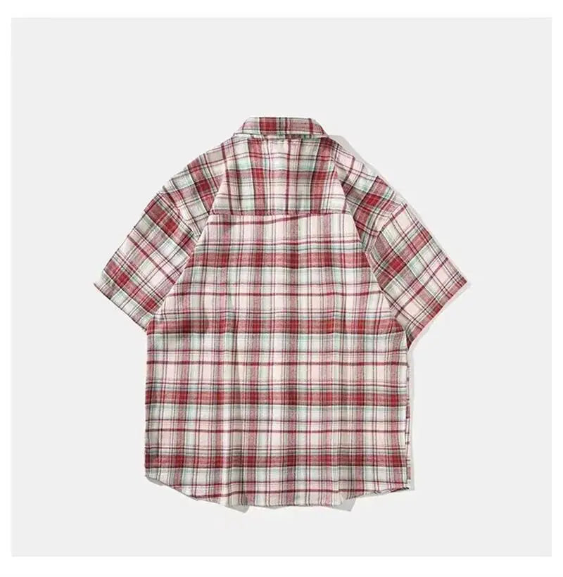 Men's Plaid Casual Shirt