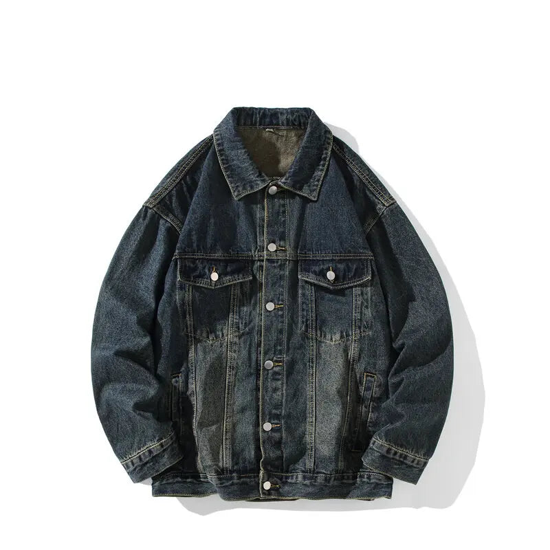 Spring Autumn Denim Jacket Men