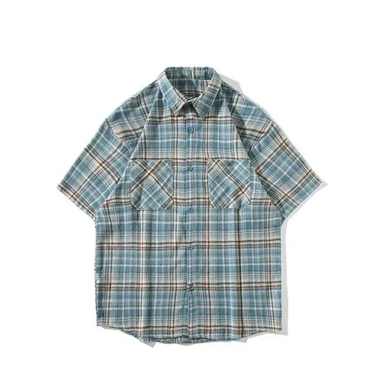 Men's Plaid Casual Shirt