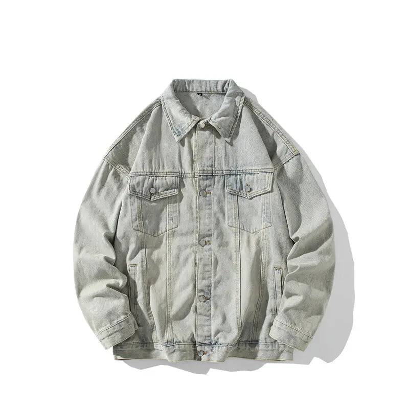 Spring Autumn Denim Jacket Men