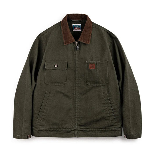 Maden Retro Corduroy Collar Heavyweight Detroit Jacket