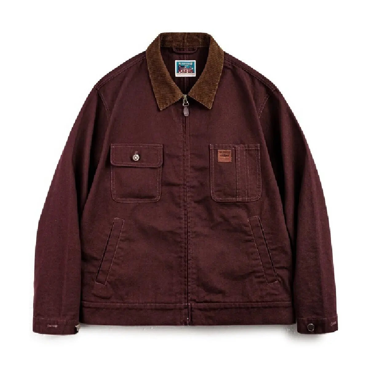 Maden Retro Corduroy Collar Heavyweight Detroit Jacket