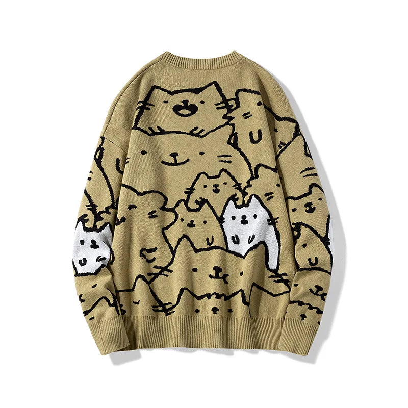 Autumn Cotton Anime Sweaters