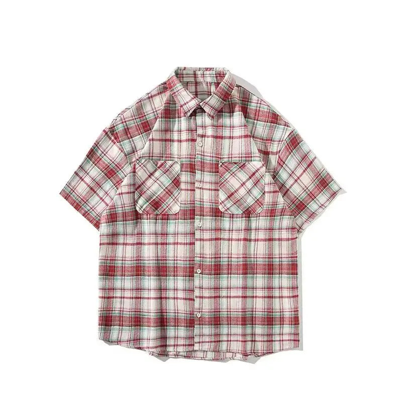 Men's Plaid Casual Shirt