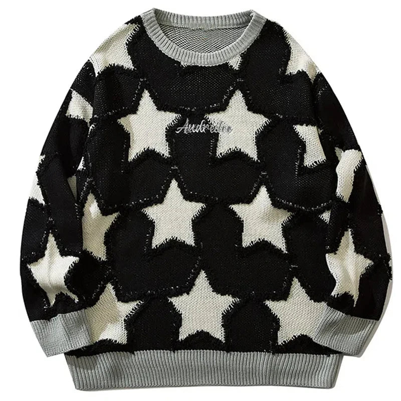 Vintage Five Pointed Star Sweater