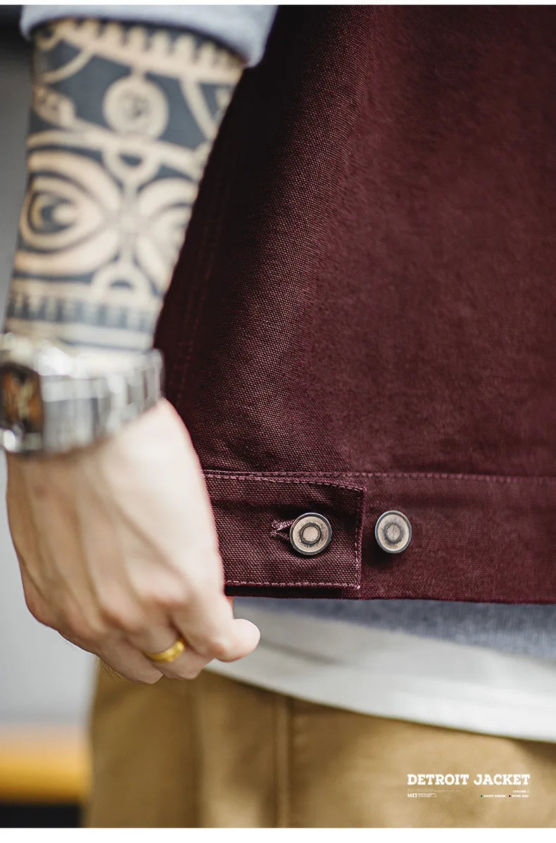 Maden Retro Corduroy Collar Heavyweight Detroit Jacket