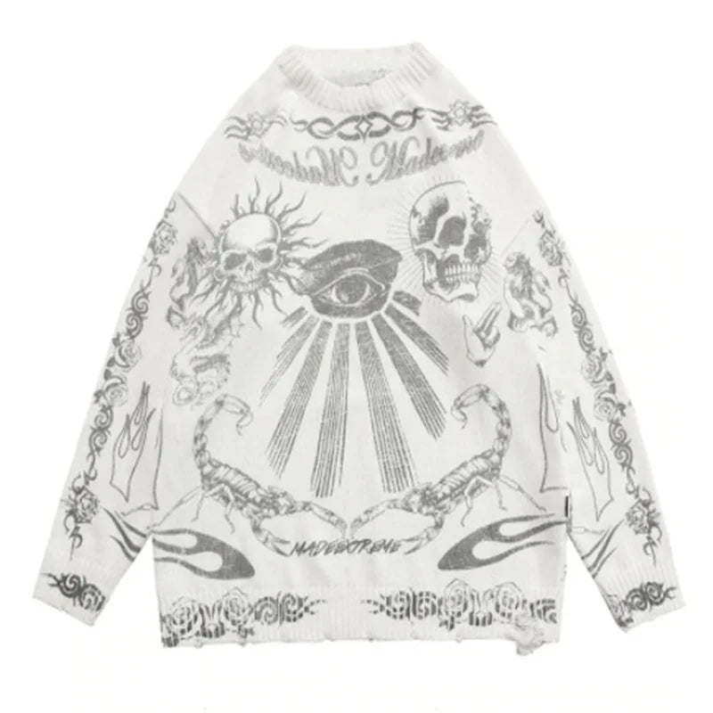 Cotton Embroidery Pullover High Quality Design Sweater For Men