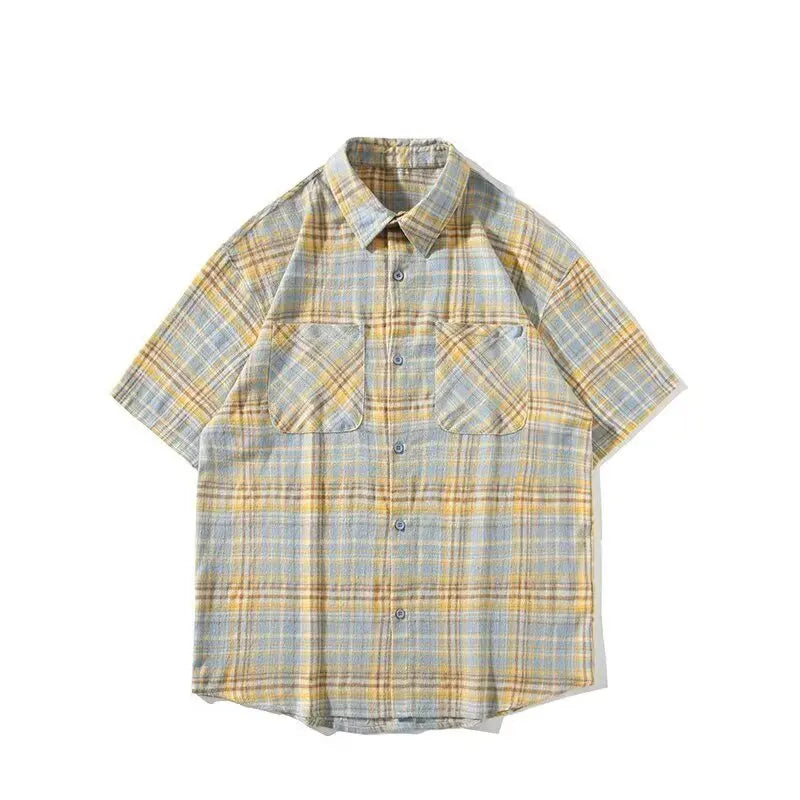 Men's Plaid Casual Shirt